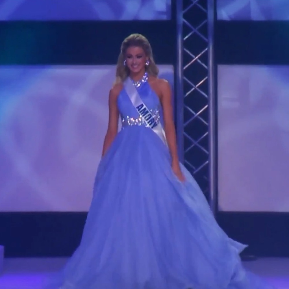 Sherri Hill Couture Periwinkle Gown